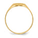 Oval Signet Ring in Gold - Extra Small