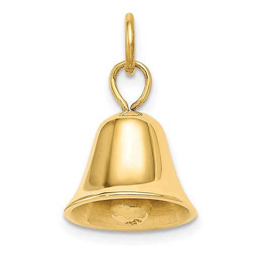 Wedding Bell Charm in Gold