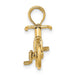 Bicycle Charm in Gold
